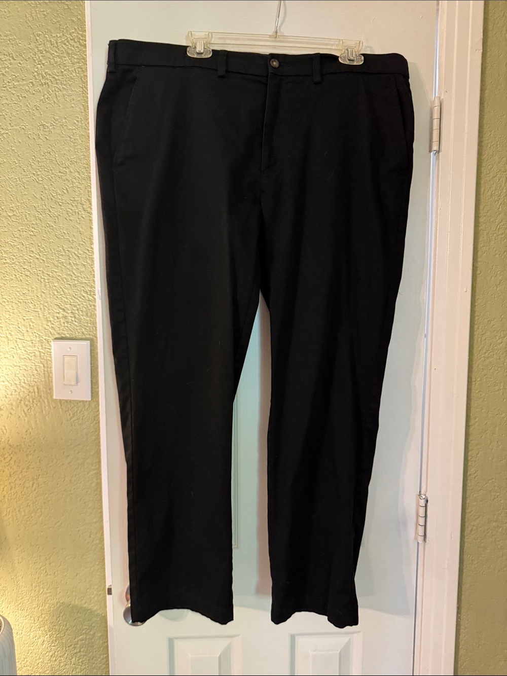 George Black Men's Dress Pants - Straight Tailored Fit
